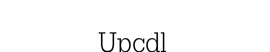 Dillenia UPC Yazı tipi ücretsiz indir